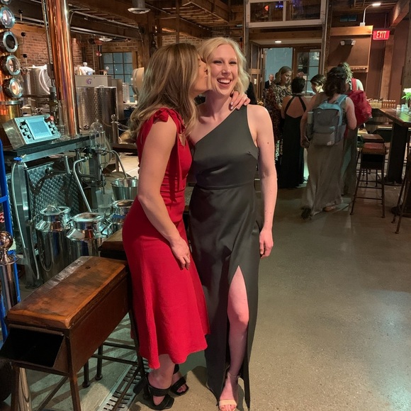 Reformation Twilight Tie Shoulder Midi Dress - Picture 7 of 7